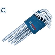 Комплект шестостенни ключове Torx Bosch PRO